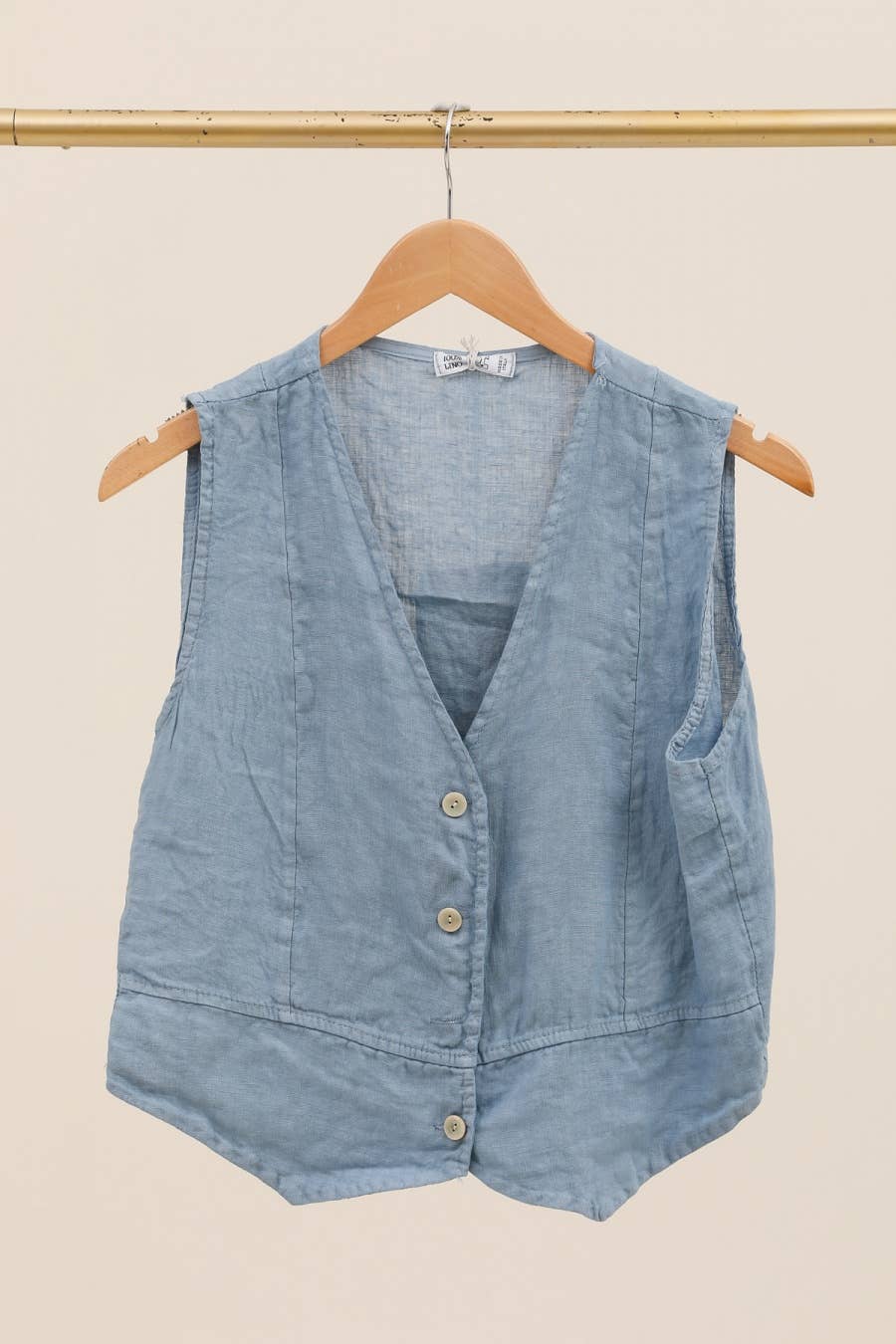 VESTS 79055 100% linen