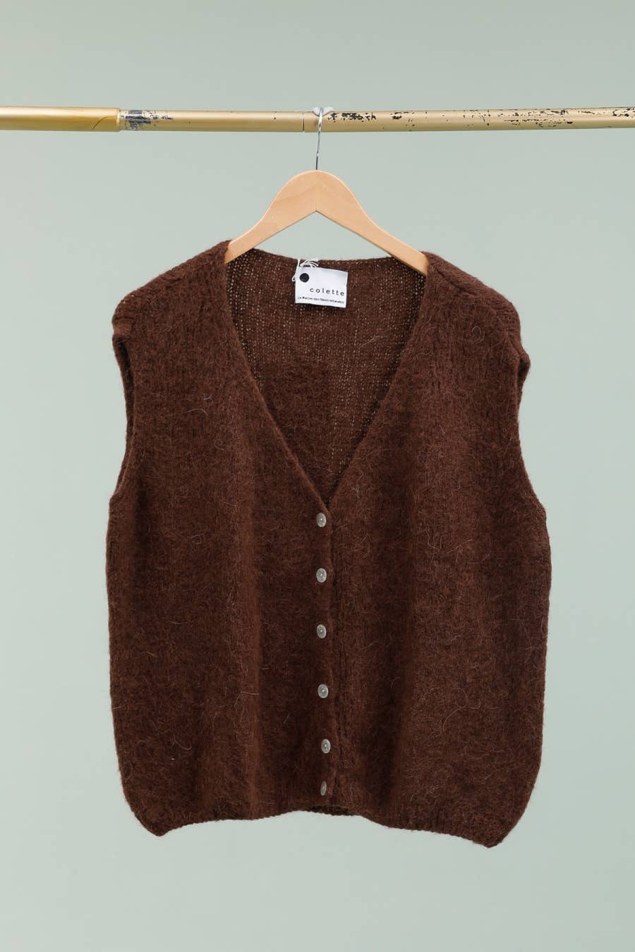 Sleeveless Knit Vest