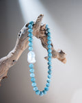 Guatemalan Jade with Baroque Pearl Necklace