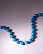 Aqua Ceramic & Blue Agate Jewelry Set