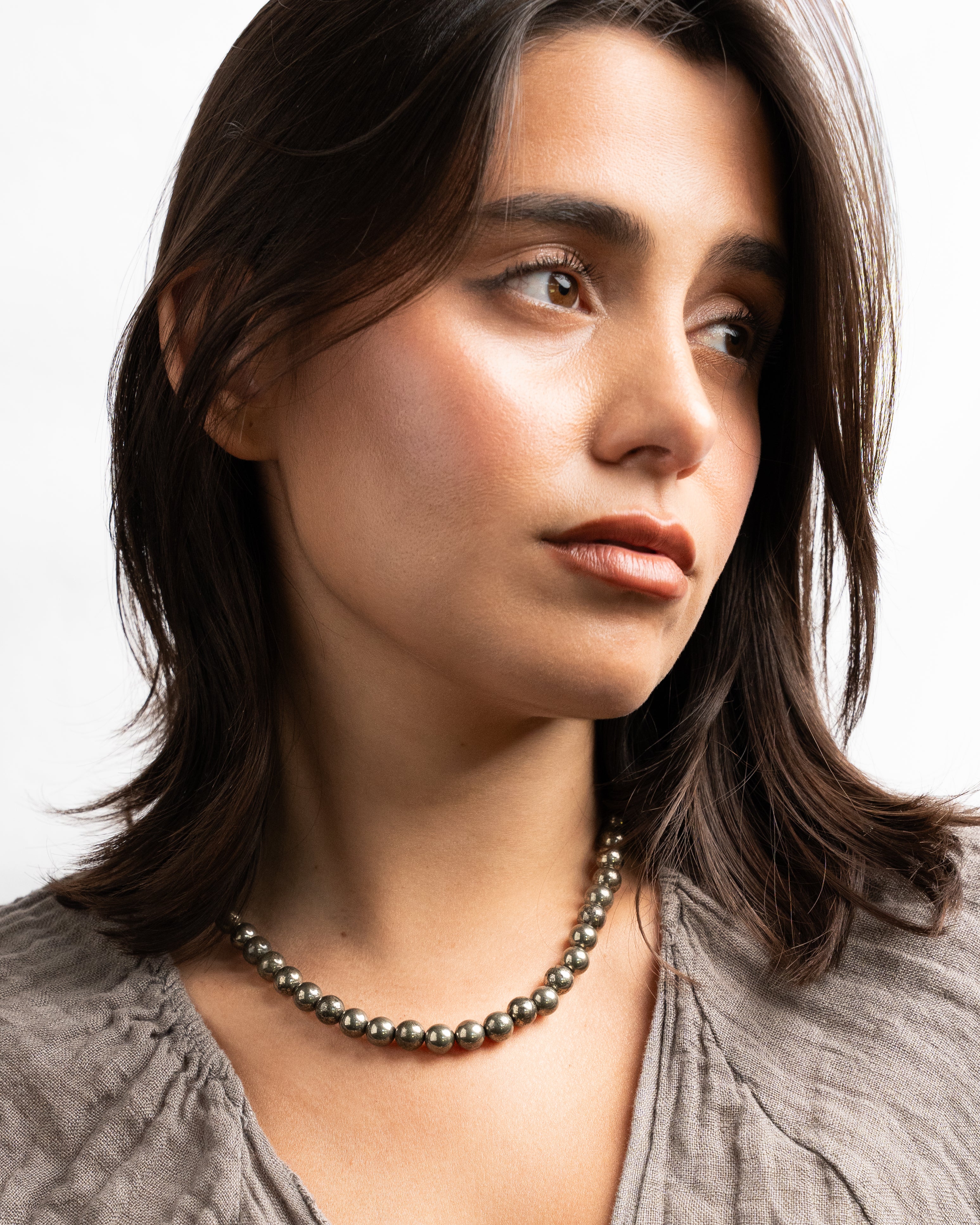 Pyrite Necklace