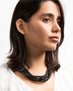 Rainbow Obsidian Strand Necklace