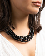 Rainbow Obsidian Strand Necklace