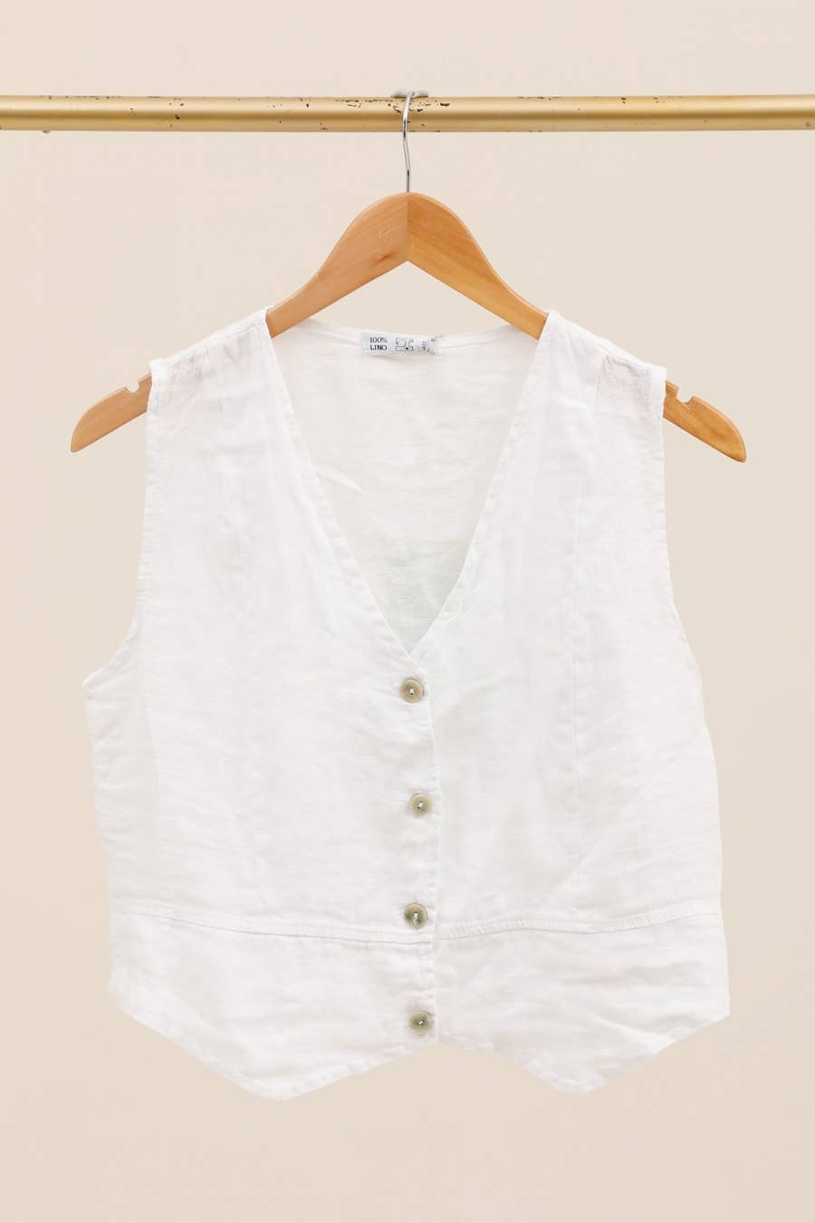 VESTS 79055 100% linen