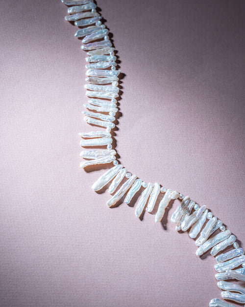 Biwa Freshwater Pearl Necklace