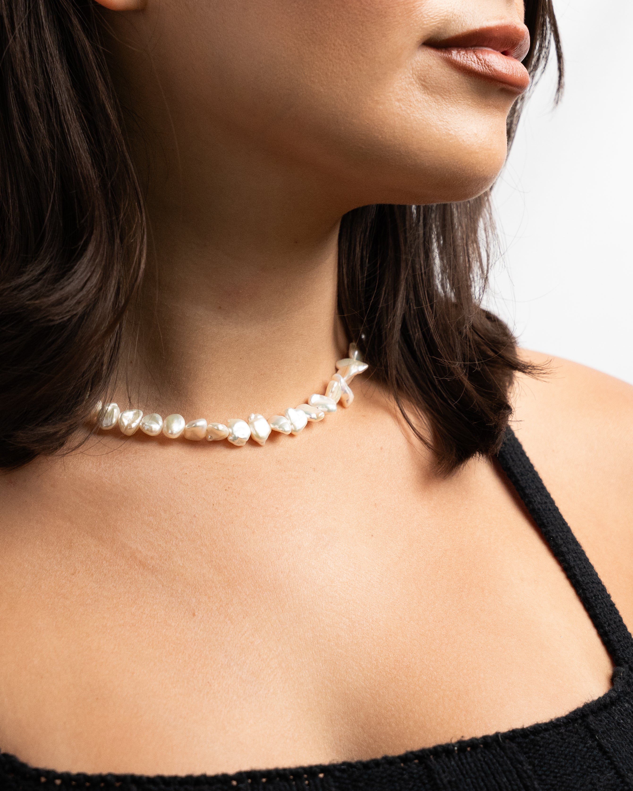 Keshi Freshwater Pearl Necklace