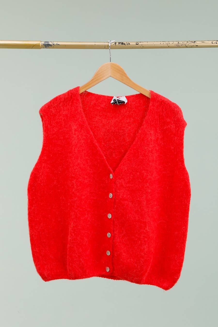 Sleeveless Knit Vest