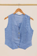 Essential Linen Vest