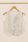 VESTS 79055 100% linen