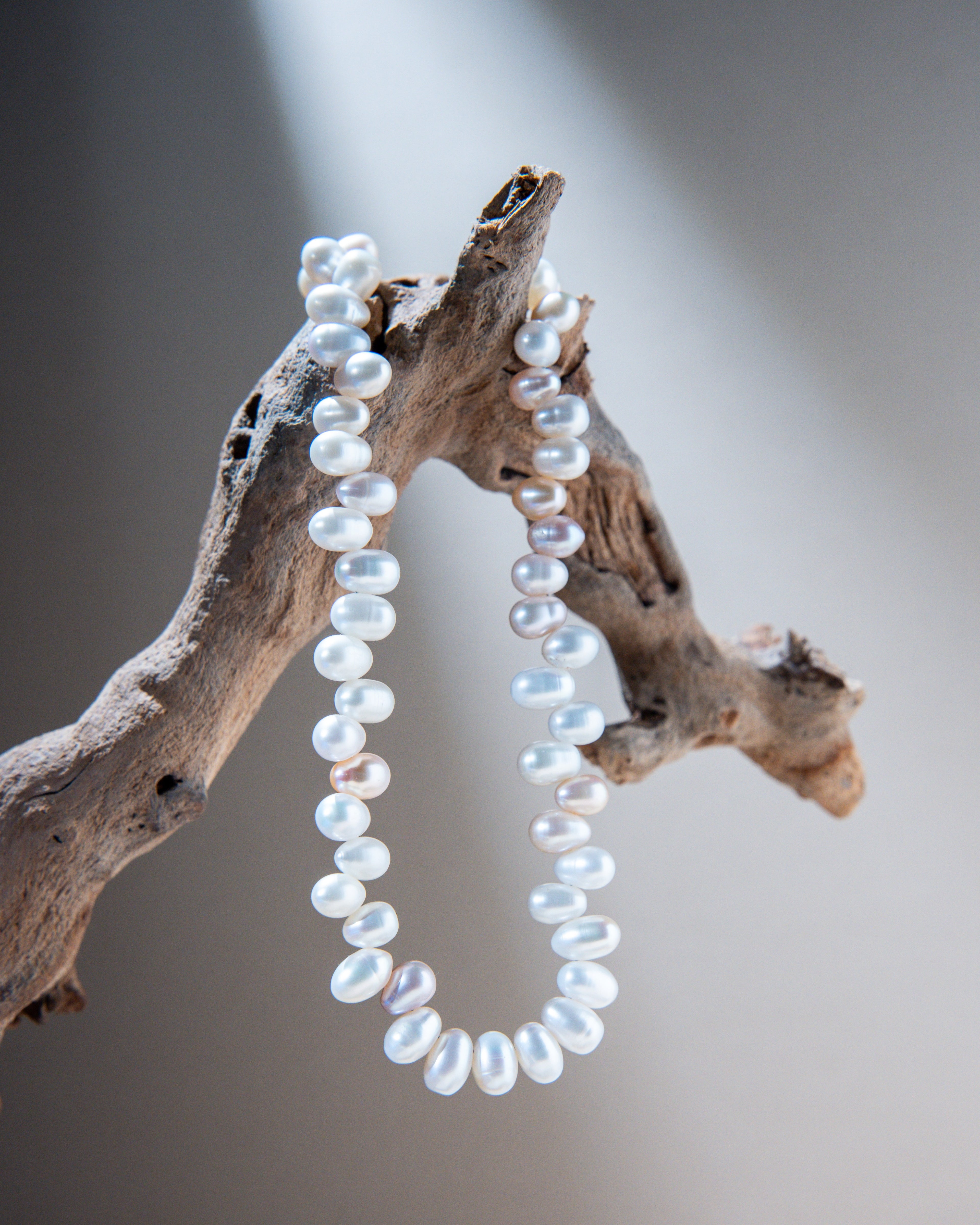 Potato Freshwater Pearl Necklace