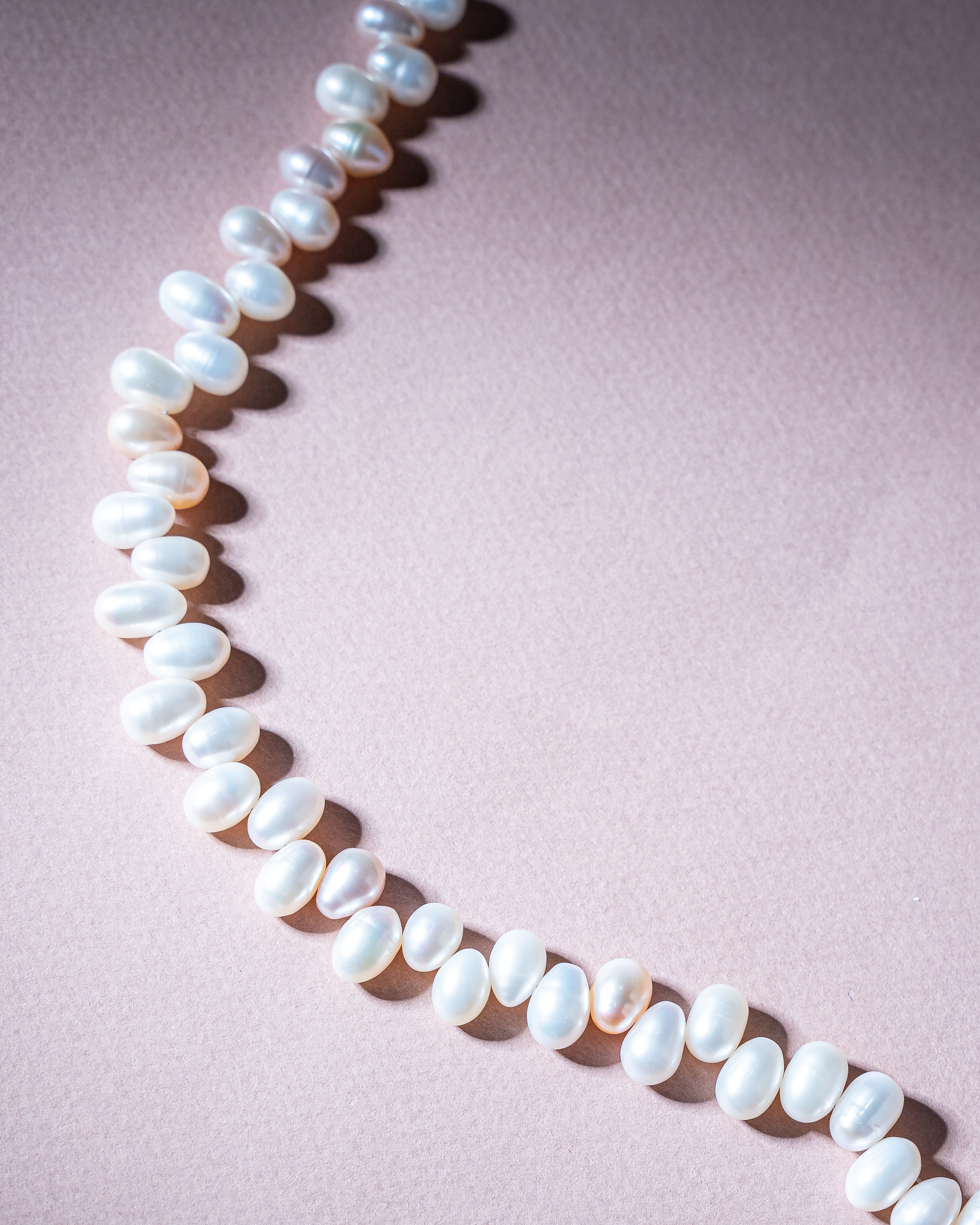 Potato Freshwater Pearl Necklace
