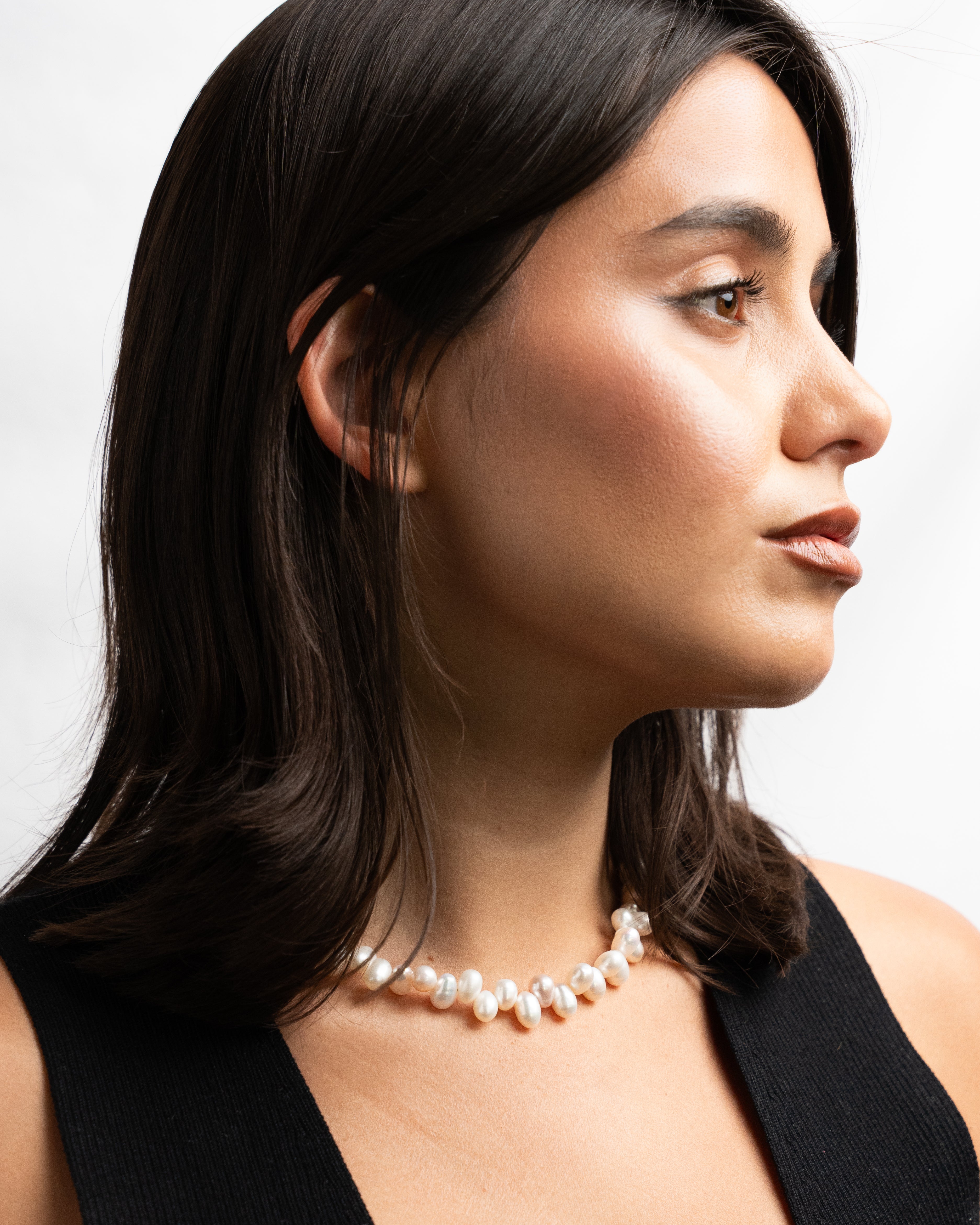 Potato Freshwater Pearl Necklace
