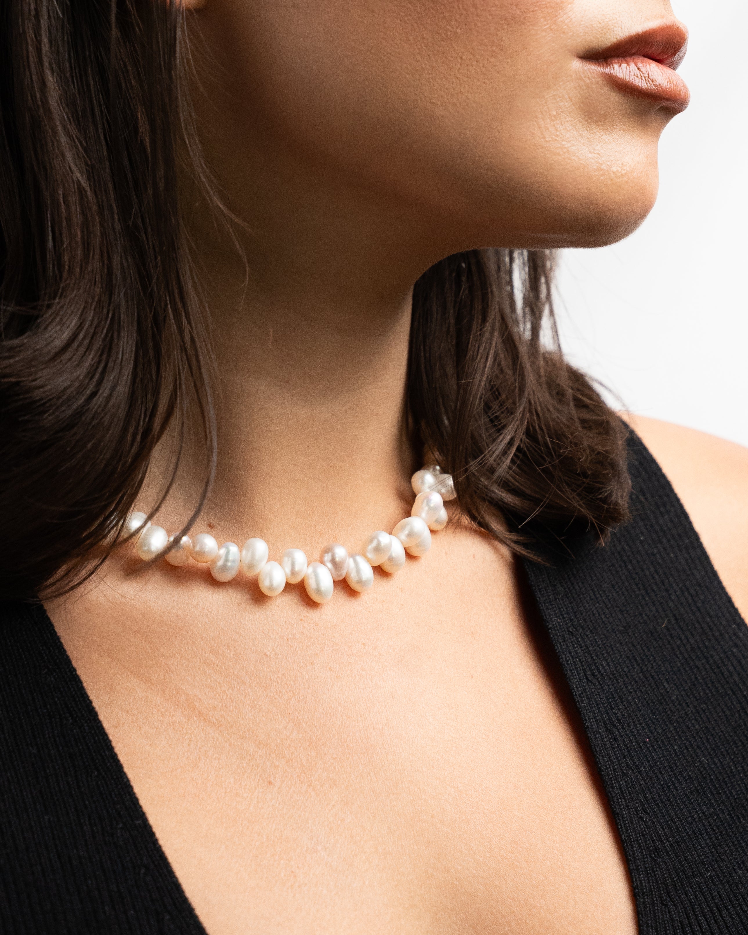 Potato Freshwater Pearl Necklace