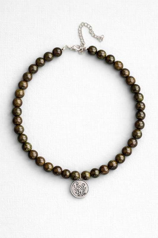 Green Quartz & Agate Necklace Collection