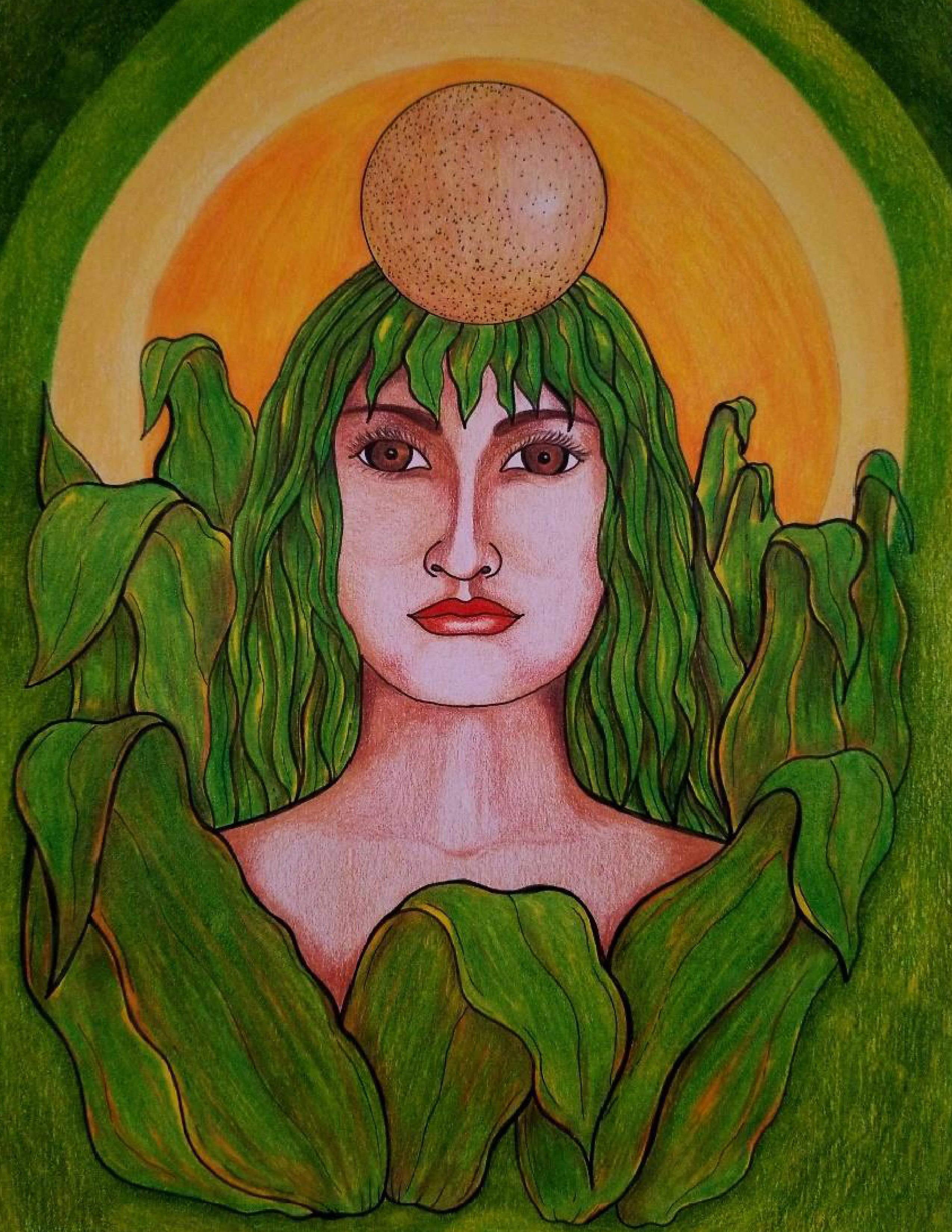 Diosa del Maíz Eco Tote Bag