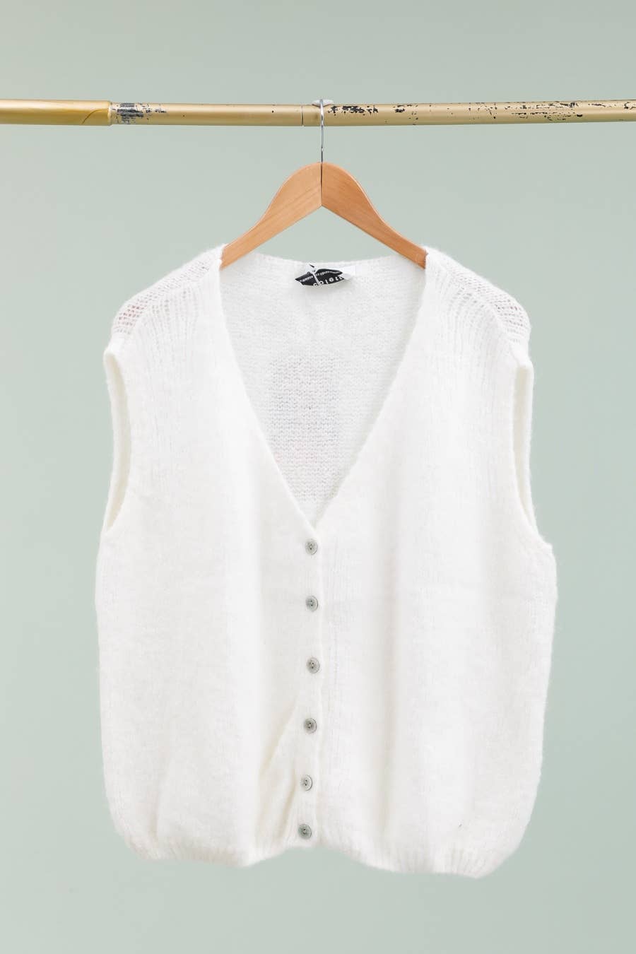 Sleeveless Knit Vest