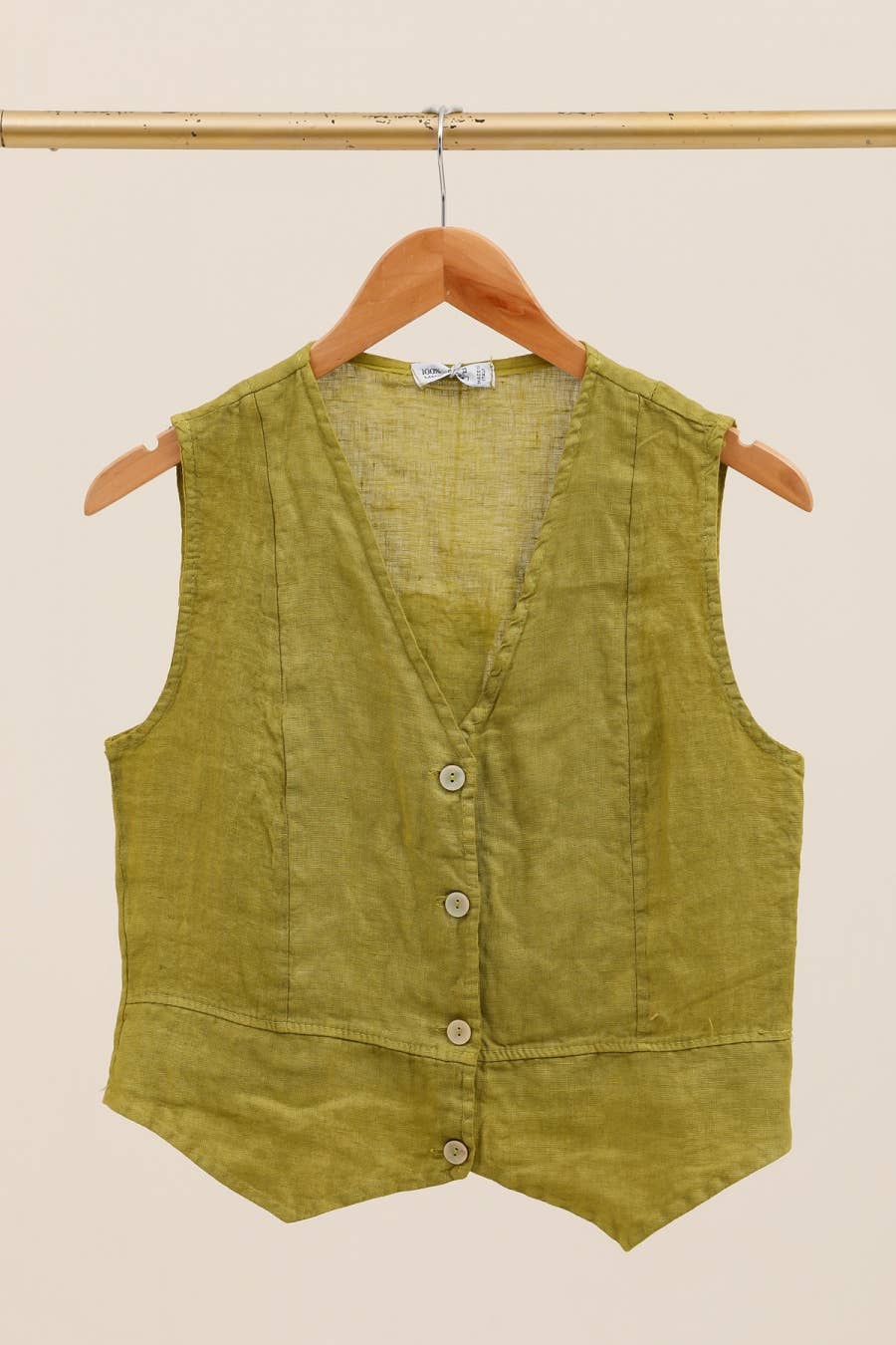 VESTS 79055 100% linen