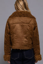 Penny Lane Suede Short Jacket