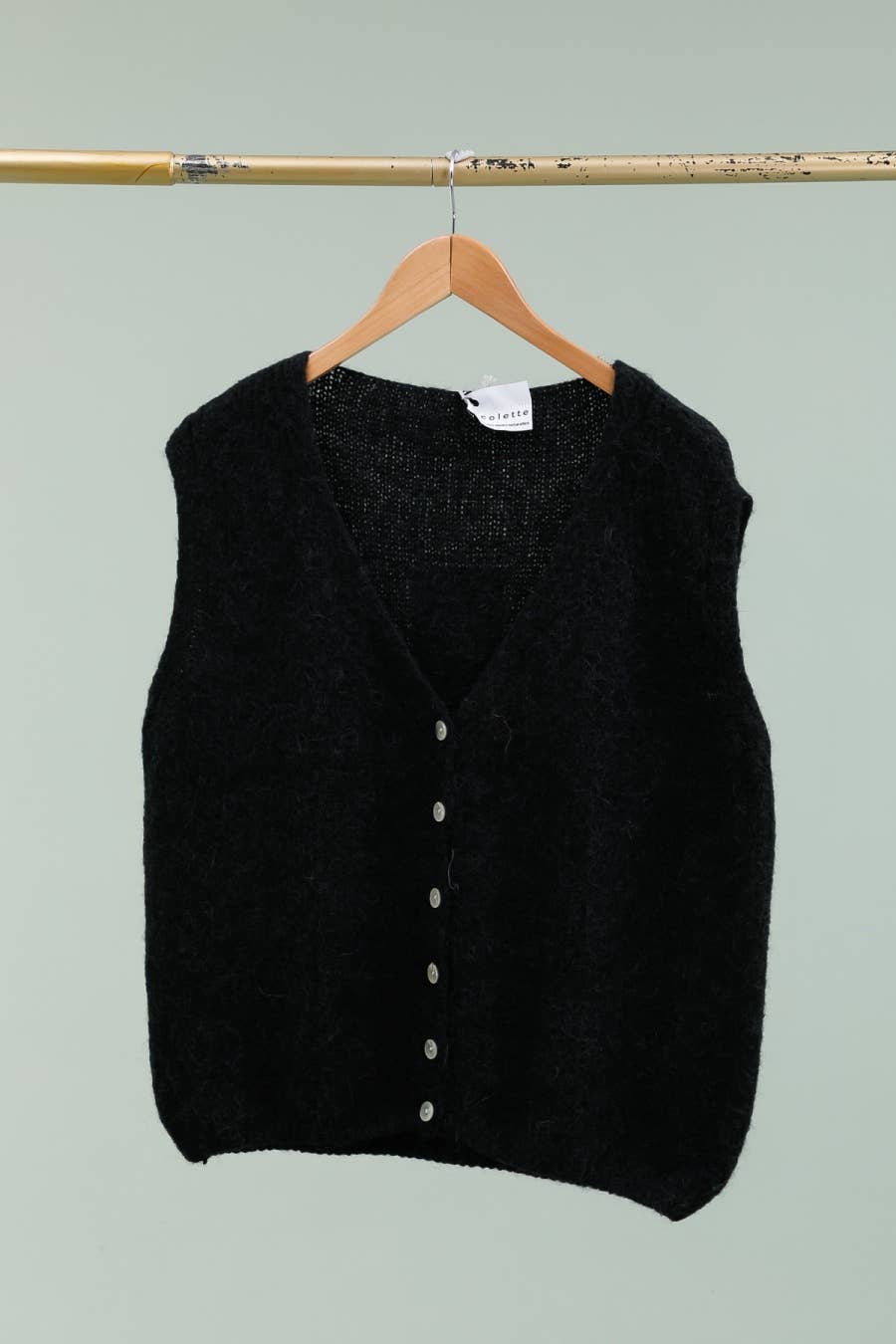 Sleeveless Knit Vest