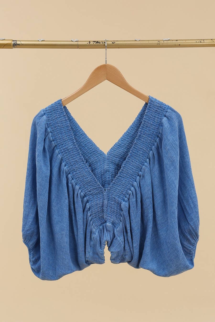 Essential Linen Crop Top