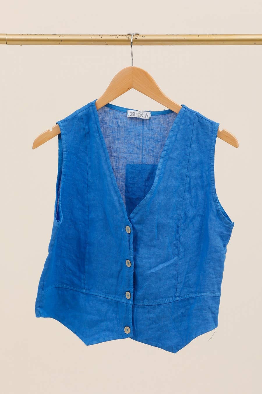 VESTS 79055 100% linen