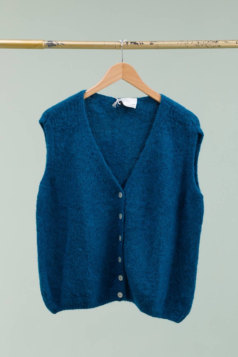Sleeveless Knit Vest
