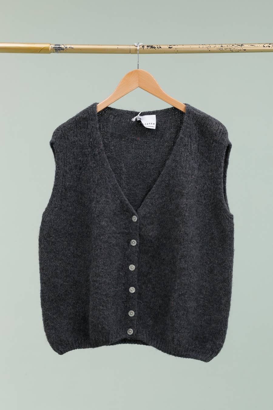 Sleeveless Knit Vest